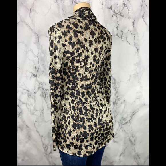 Leopard Flyaway Cardigan - Picture 2 of 5